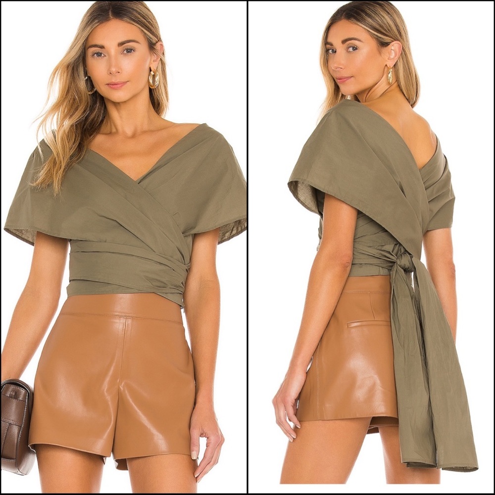 NWT L’acadmie wrap top -small - Picture 4 of 7